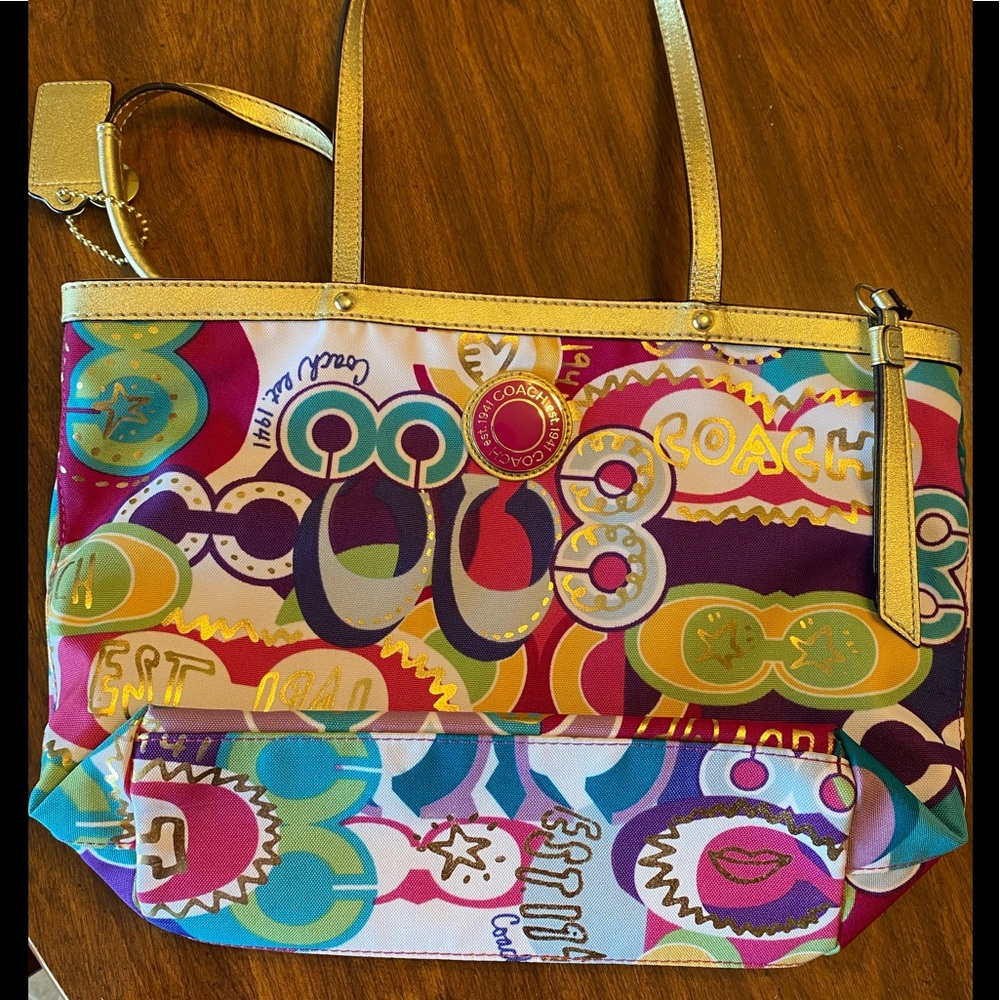 Coach small tote